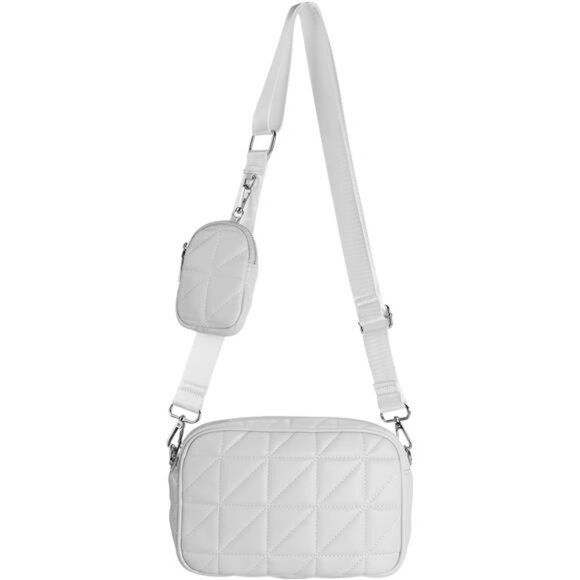 Womens Crossbody Bags with Coin Purse White - Picture 1 of 7